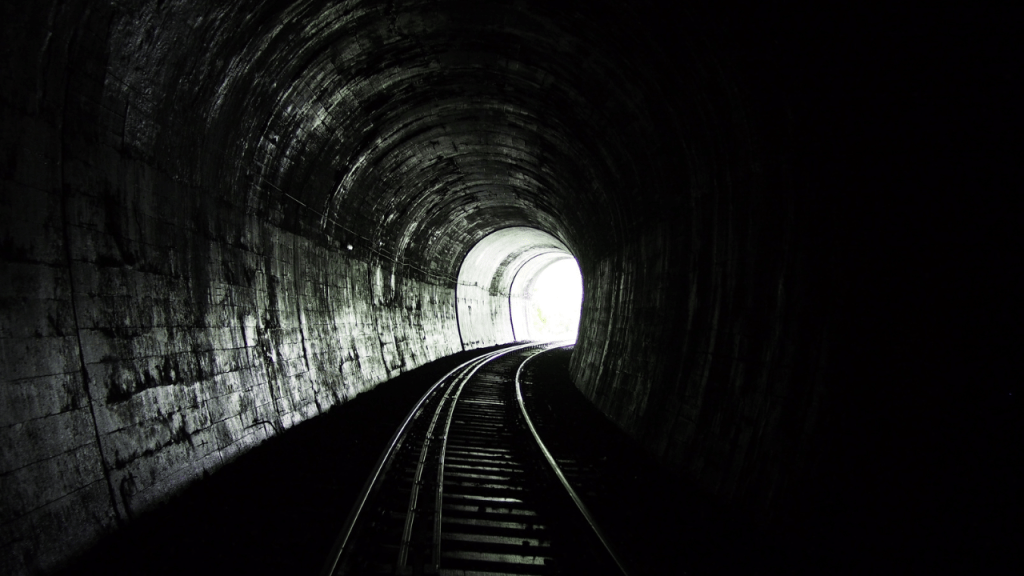 Silence, The Train Runs Off Its Tracks